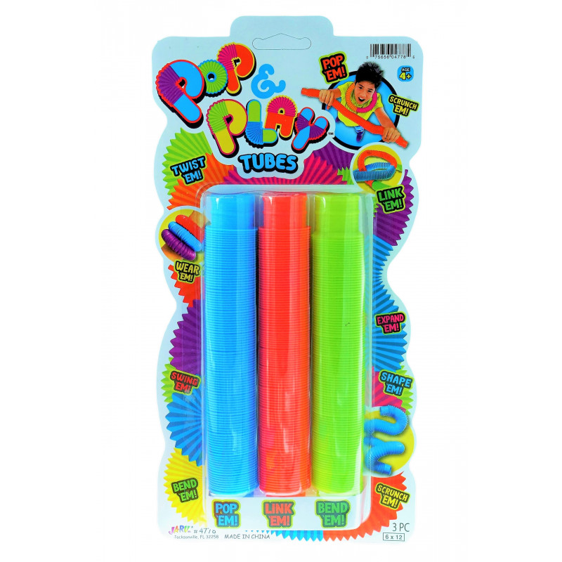 Pop Tube Fidget Toys (3 Pack)