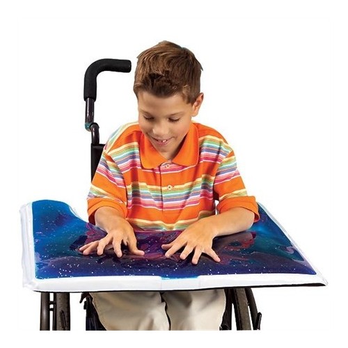 Glitter Gel Tray for Wheelchair