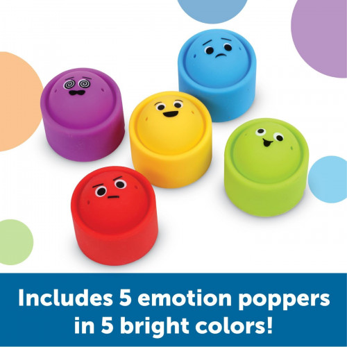 Rainbow Emotion Fidget Poppers (5 Pce) -Learning Resources