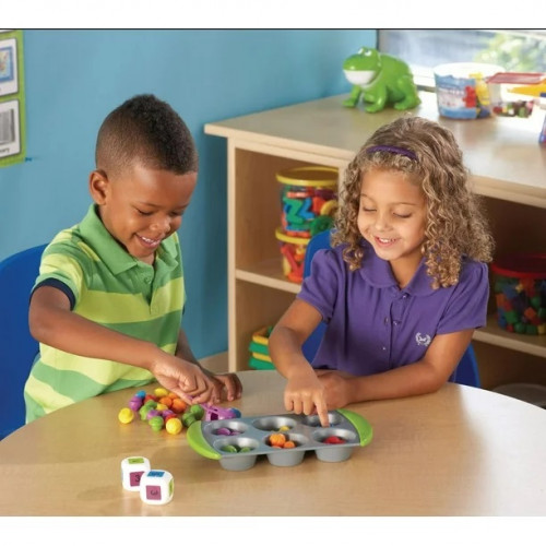 Mini Muffin Match Up Math Activity Set -Learning Resources