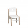 4 X ILLIANA WOODEN CHAIR (4 chairs) - Beleduc