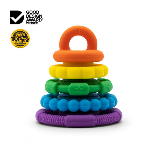 Jellystone RAINBOW STACKER TEETHER -