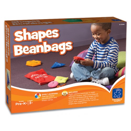 Educational Insights Washable Shapes Bean Bags