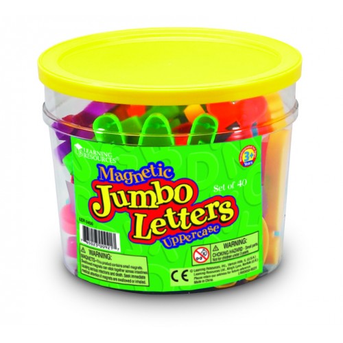 Jumbo Magnetic Letters (Upper or Lowercase)