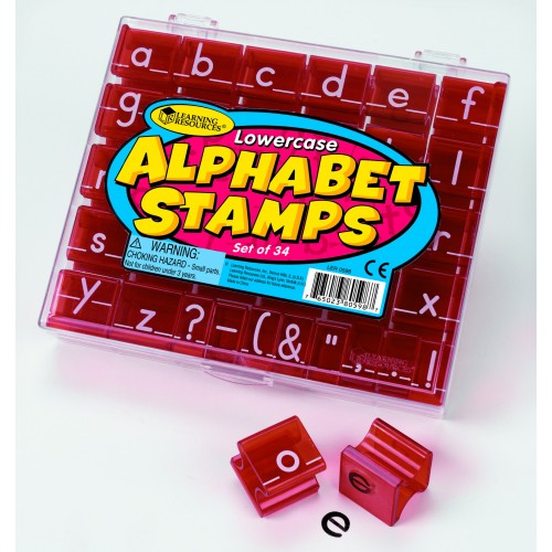 Alphabet & Punctuation Stamp Sets (Upper or Lower Case)