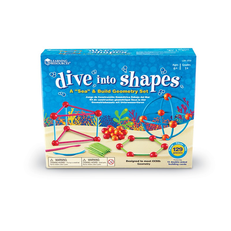 Dive into Shapes!™ A “Sea” and Build Geometry Set